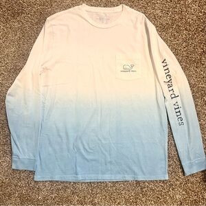 Vineyard Vines Ombré Dip Dye Long Sleeve Shirt *see note